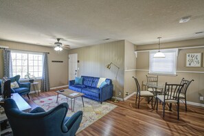 Smart TV, video games, DVD player, books