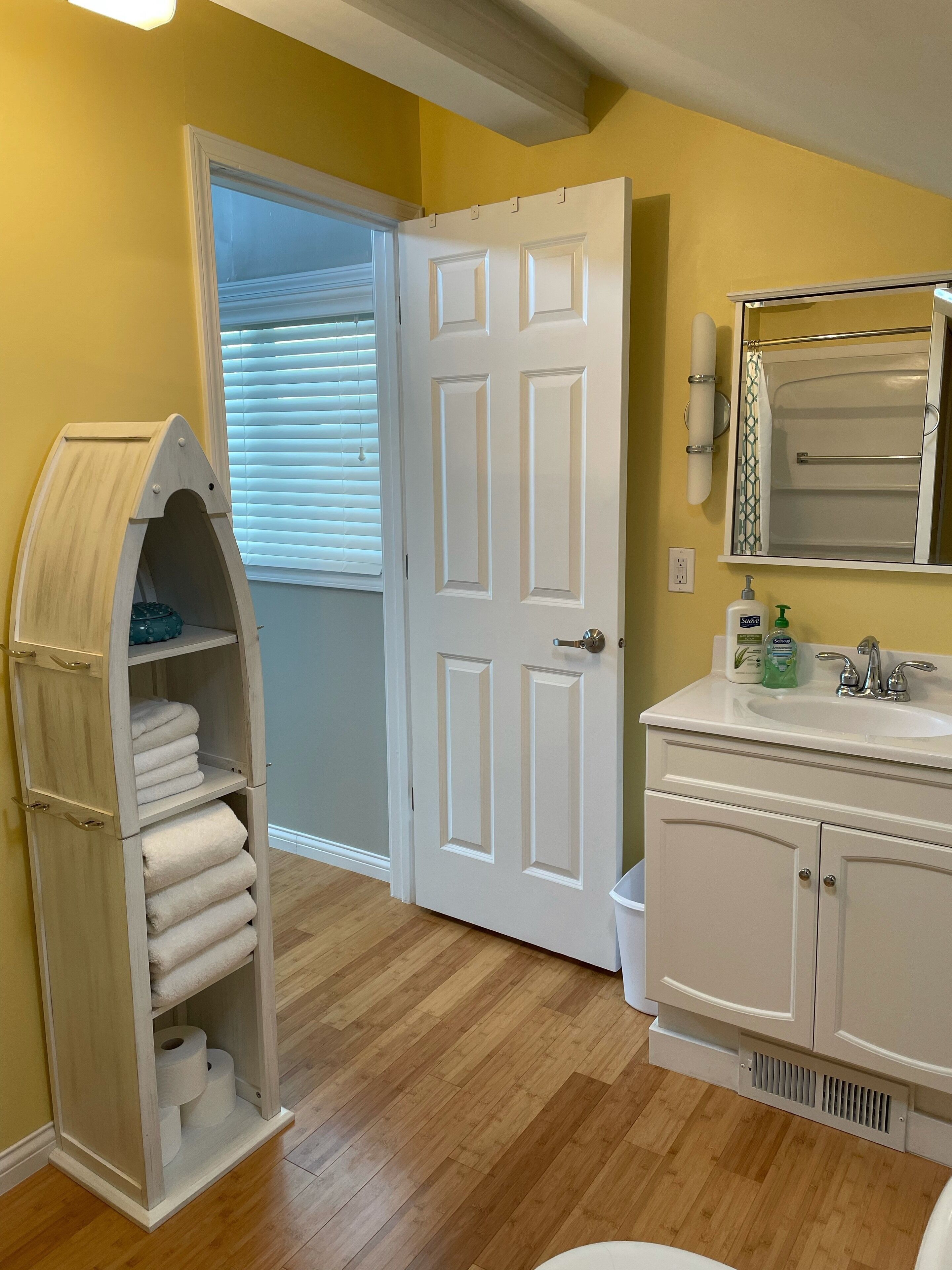 Master bath; second level