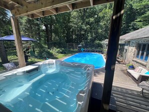 Außenpool, beheizter Pool