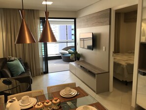 TV, table tennis - Landscape Deluxe Sea View (Meireles)