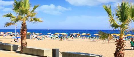 Una spiaggia nelle vicinanze
