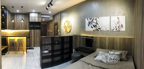 1 bedroom, iron/ironing board, internet, bed sheets