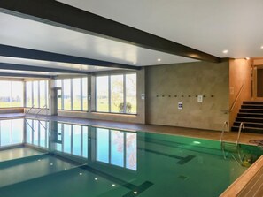 Indoor pool, a heated pool