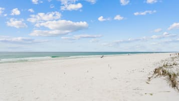Aan het strand
