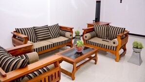 Sala de estar en el lobby
