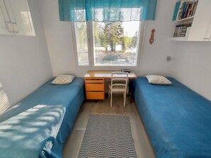 2 slaapkamers, internet