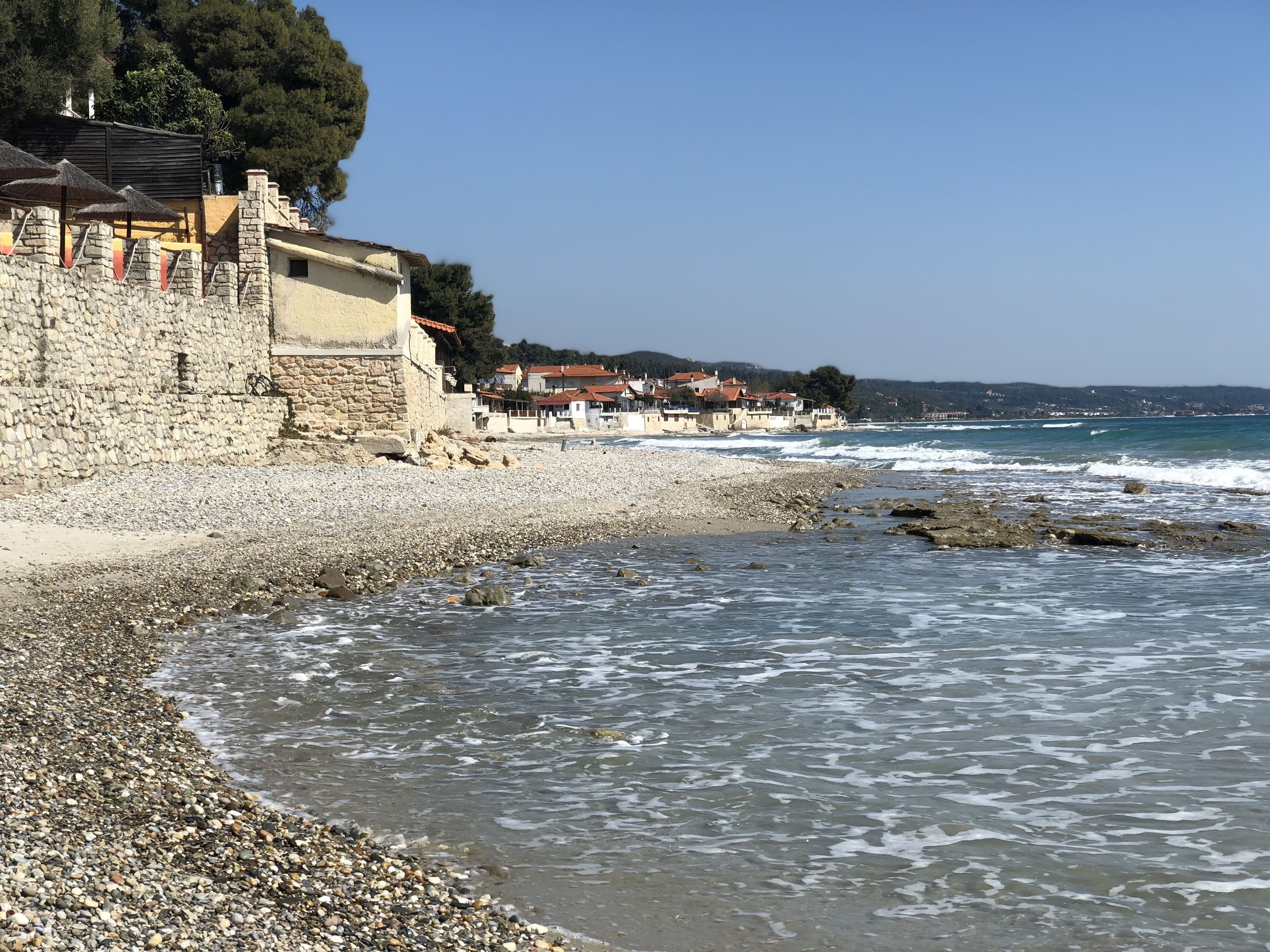 بالقرب من الشاطئ