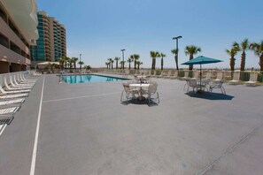 Indoor pool, a heated pool
