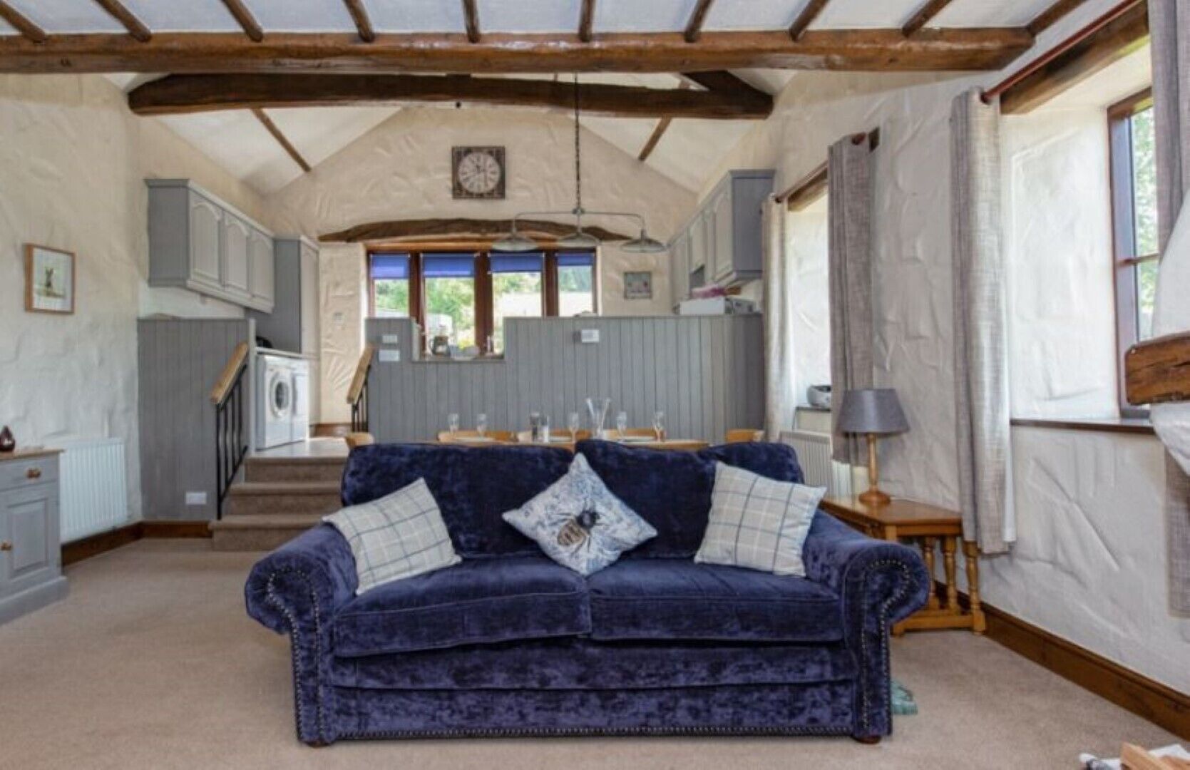 TV, DVD player, stereo