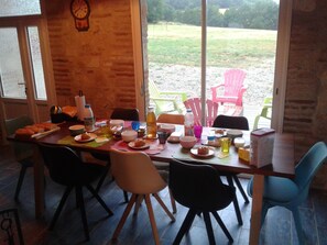 Coin petit déjeuner