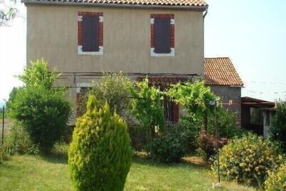House in the countryside near a lake