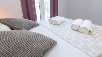 1 Schlafzimmer, kostenloses WLAN, Bettwäsche