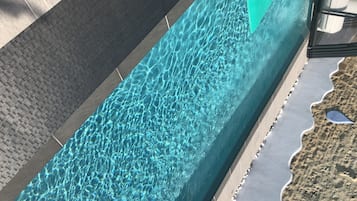 Indoor pool, outdoor pool