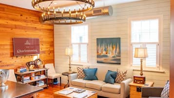 Smart TV, books, offices