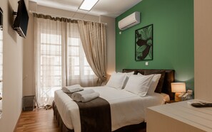 Apartment, 2 Bedrooms, Balcony | Frette Italian sheets, premium bedding, pillowtop beds - Monastiraki Urban Apartments (Athens)