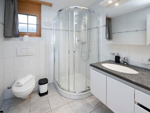 Hair dryer, towels