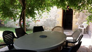 Restauration en plein air