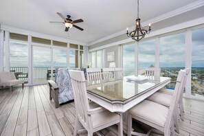 Dining - 4 Bedroom Beachfront Luxury Phoenix Orange Beach1601 (Orange Beach)