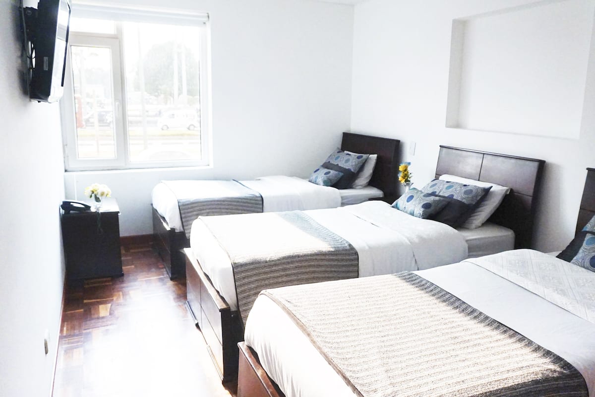 Standard Triple Room, 3 Twin Beds | Rollaway beds, free WiFi