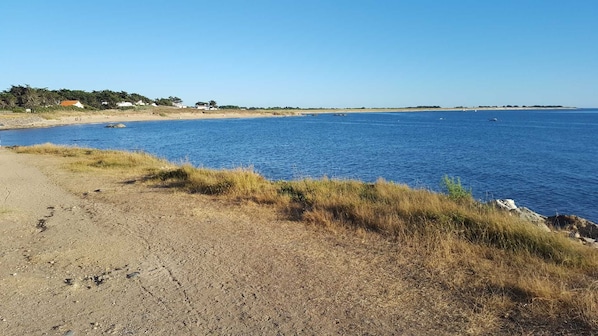 Strand | På stranden och solstolar