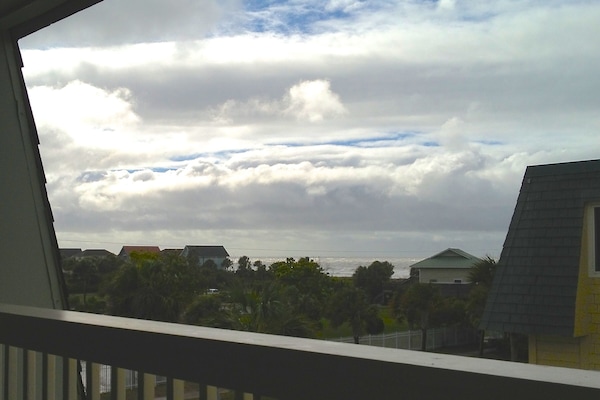 Ocean View from Balcony
