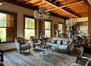 Zona de estar del vestíbulo