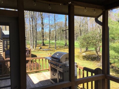 POCONOS - Buck Hill Falls home sits on golf course