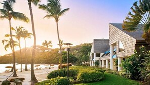 A resort with a pool, palm trees, and a beach. - Westin St. John 3BR, 3BA Pool Villa  - Christmas Week 2026 - Dec. 20-27, 2026 (Cruz Bay)