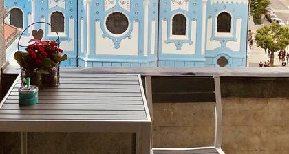 Heart of Bratislava-Blue Church views-Sleeps 5-6.