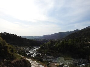 Blick auf die Umgebung
