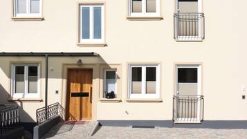 Fassade der Unterkunft