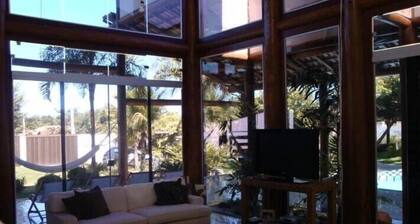 Lujosa casa de playa.