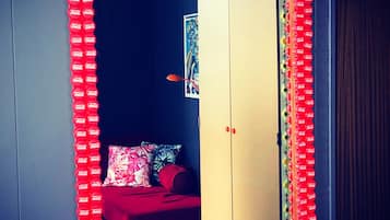 Family Double Room, 1 King Bed with Sofa bed | Individually decorated, individually furnished, blackout curtains