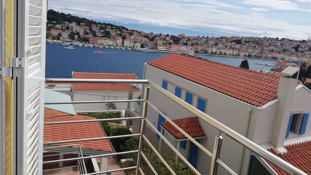 Classic Studio, Balcony, Sea View (5) | Balcony view - Apartments Joni Cikat (Mali Losinj)