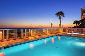 Una piscina climatizada