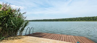 Beautiful house out of town, by the lake. Perfect for family holidays.