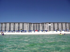 On the beach