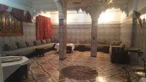 Traditional House, Multiple Beds | Living area | 42-inch flat-screen TV with satellite channels, TV - Riyad Lalla Aicha (Meknes)