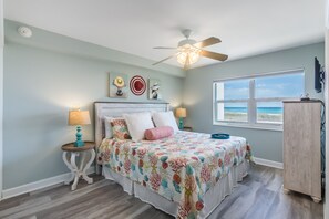 2 bedrooms, in-room safe, iron/ironing board, WiFi