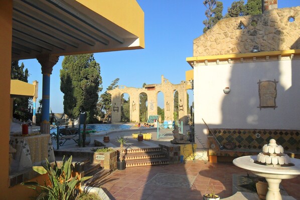 Overnattingsstedets uteområder