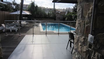 Una piscina climatizada
