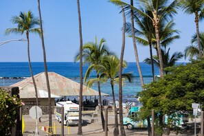 Sun loungers, beach towels