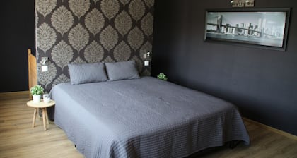 Spacious vacation home with covered patio and sun terrace