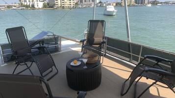 Panoramic Suite, 1 Queen Bed, Ocean View | Terrace/patio