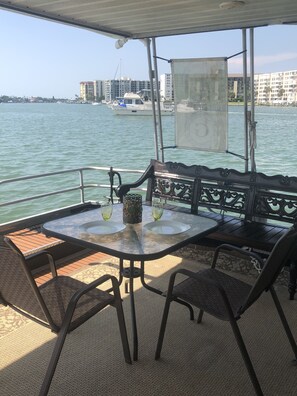 Panoramic Suite, 1 Queen Bed, Ocean View | Terrace/patio