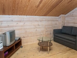 Una televisión, un reproductor de DVD