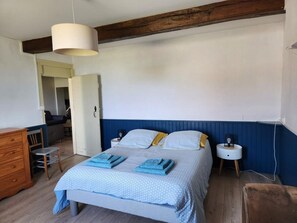 4 chambres, draps fournis