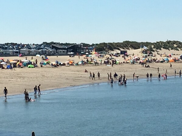 Beach nearby, sun-loungers