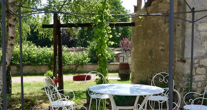Charming farmhouse stay near Vulcania with garden and kids activities