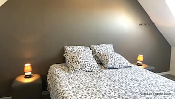 5 chambres, Wi-Fi gratuit, draps fournis